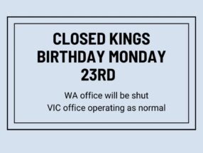 King’s Birthday Public Holiday